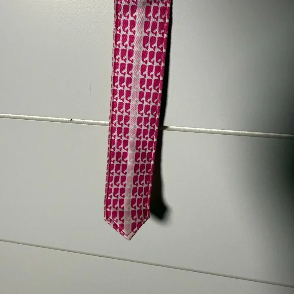 Vineyard Vines Women's Pink & White Belt Size Large